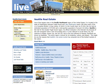 Tablet Screenshot of liveseattle.com